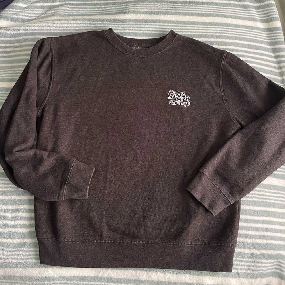Santa Cruz Mountains Charcoal Pullover